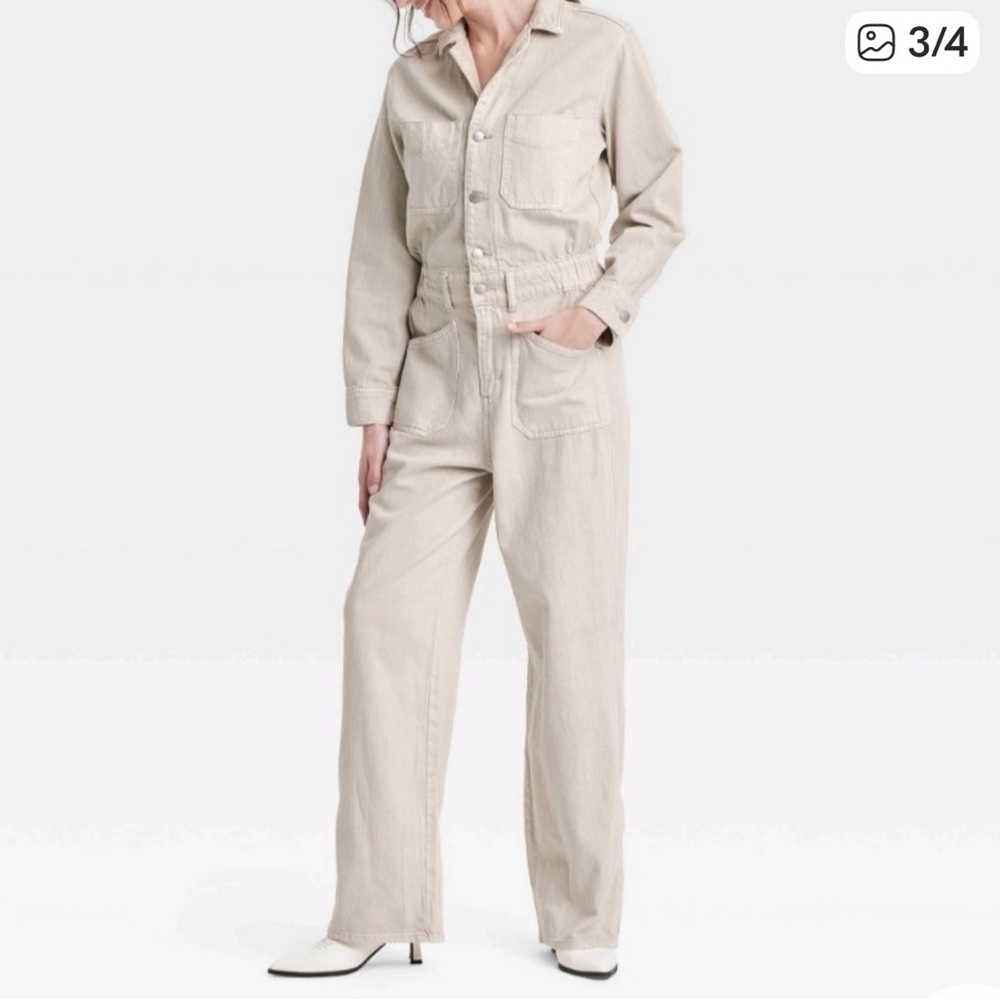 Baggy Denim Jumpsuit